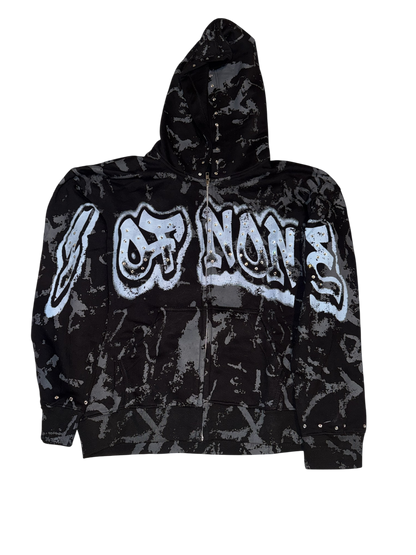 GRAFFITI SWEATSUIT (BLACK)