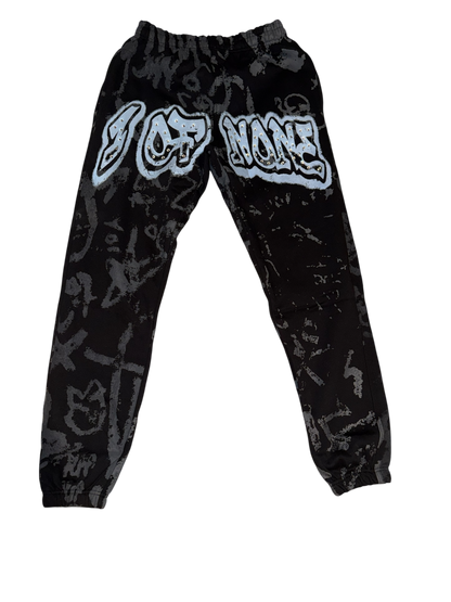 GRAFFITI SWEATSUIT (BLACK)