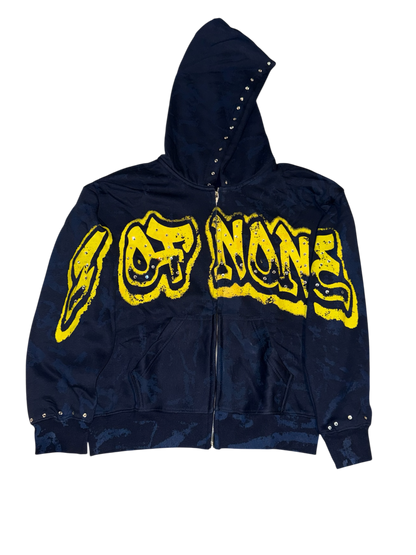 GRAFFITI SWEATSUIT (NAVY)